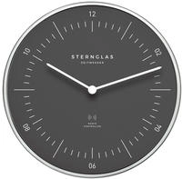 Sternglas S14-009 Funkwanduhr Naos Sturmgrau