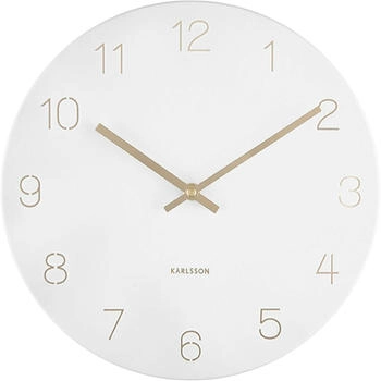 Karlsson Charm Engraved Numbers KA5788WH