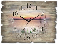Artland Wanduhr "Der See in den Farben der Wolken" wahlweise mit Quarz- oder
