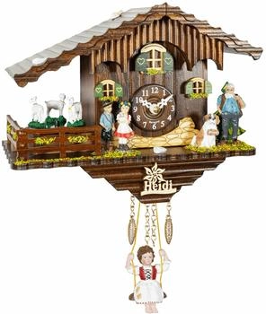 Trenkle Kuckulino Schwarzwalduhr Schweizerhaus mit Quarzwerk und Kuckucksruf (2020 SQ)