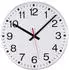 Eurotime Radio wall clock 30 cm white (55000)