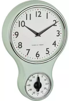 TFA Dostmann Quarzuhr 30 cm mint (60.3073.20)