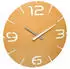 TFA Dostmann Radio wall clock 35 cm sunflower yellow (60.3536.07)