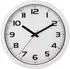 TFA Dostmann Quarz Wanduhr 30,5 cm weiß (60.3050.02)