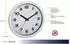 TFA Dostmann Quarz Wanduhr 30,5 cm weiß (60.3050.02)