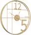 vidaXL Wanduhr golden, Eisen, Ø50cm (4008402)
