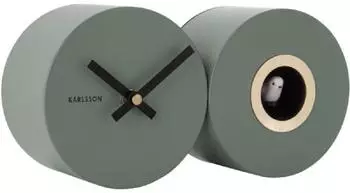 Karlsson Duo Cuckoo Kuckucksuhr dschungelgrün (KA5789GR)