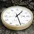Holzwerk WEGBERG Funk-Wanduhr Thermometer & Hygrometer, Holz, 30cm (WEGBERG)