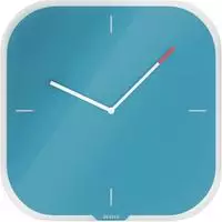 Leitz 90170061, Leitz Cosy Wanduhr Sanftes Blau
