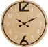 Gilde Wanduhr Jonestown Braun Ø 60 cm