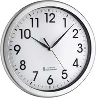 Tfa Dostmann 60.3519.02 Funk Wanduhr 30.8 Cm X 4.3 Cm Silber