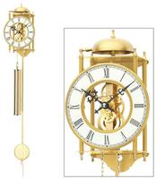 AMS Pendelwanduhr "H303" Mechanische Uhr,Metallgeh&auml;use,Esszimmer,Wohnzimmer
