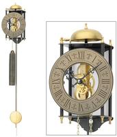 Pendelwanduhr AMS "H301", schwarz, Wanduhren, B/H/L: 14cm x 11cm x 25cm,...
