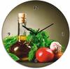Artland Wanduhr »Gesundes Gemüse und Gewürze«