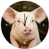 Artland Wanduhr »Vorwitziges Schwein«