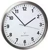 Wanduhr Edelstahl