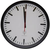 56862 Funk Wanduhr 40 Cm Schwarz - Eurotime