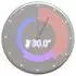 Glance clock EU-SLV-01