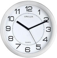 Unilux Attraction Wanduhr Quartz Grau Metallisch 22 Cm