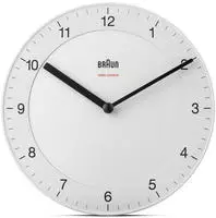Braun BC 17 Mechanische Wanduhr andere Wei&szlig; (67095)