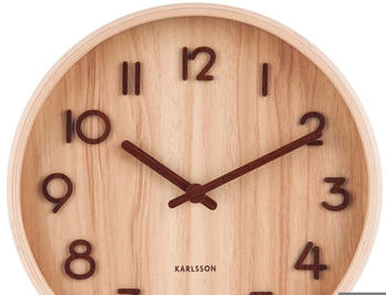 Karlsson Wall Clock Natural (KA5808WD)