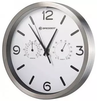 Bresser MyTime DCF Funk 25cm weiß