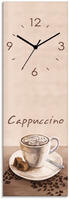 Artland Wanduhr "Cappuccino - Kaffee" wahlweise mit Quarz- oder Funkuhrwerk, lautlos
