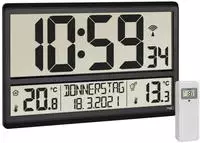 Tfa 60.4521.01 Funkuhr Mit Au&szlig;en- Und Innentemperatur
