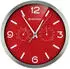Rot: Bresser MyTime DCF Funk 25cm