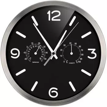 Bresser MyTime DCF Funk 25cm schwarz