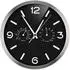 schwarz: Bresser MyTime DCF Funk 25cm