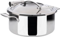APS 12330 Chafing Dish, 4-TLG. Set&Oslash; 30,5 cm, H: 17,5 cm18/8 Edelstahl