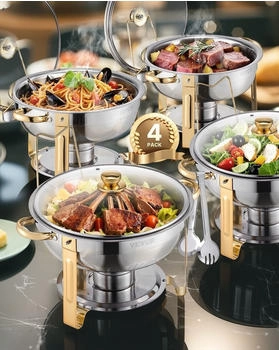 VEVOR Chafing Dish Buffet Set Gold