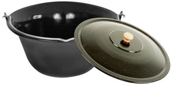 Grillplanet Gulaschkessel mit Deckel 22 Liter