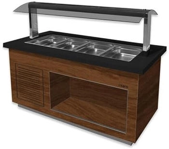 Saro Heißes Buffet Modell Premium Line SB-H170 braun/schwarz