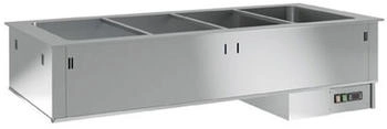 RM Gastro KBS Einbau Bain Marie Gn 5/1 Anschlussfertig 400 Volt 1780 x700 x380 mm