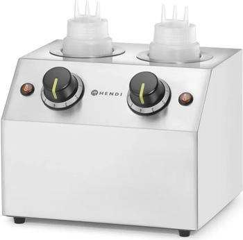 Hendi Saucenwärmer doppelt, , 1,3L, 220-240V/400W, 270x223x(H)282mm