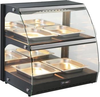 Casselin Beheizte Selbstbedienungsvitrine 100L CVCSS100L - grau CVCSS100L