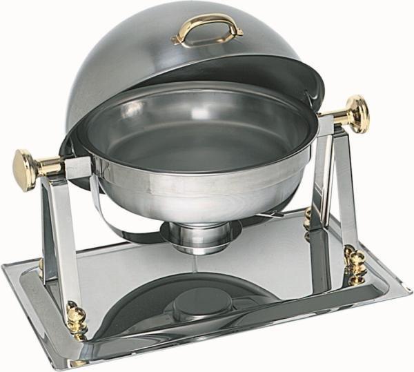 WAS Roll Top Chafing Dish rund