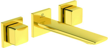 Ideal Standard Wand-Waschtischarmatur Conca brushed gold (A7445A2)