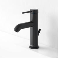 Keuco IXMO Soft Black Selection Einhebel-Waschtischmischer 100, mit