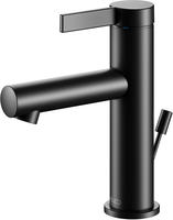Keuco IXMO Pure Black Selection Einhebel-Waschtischmischer 100, mit