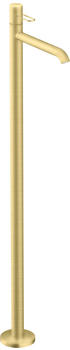 Axor Uno Einhebel-Waschtischmischer bodenstehend brushed brass (38037950)