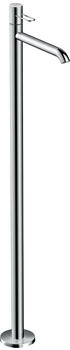 Axor Uno Einhebel-Waschtischmischer bodenstehend edelstahl optic (38037800)
