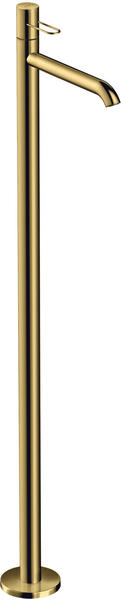 Axor Uno Einhebel-Waschtischmischer bodenstehend polished gold optic (38037990)