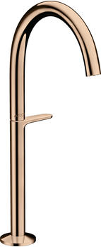 Axor One Select 260 mit Ablaufgarnitur polished red gold (48030300)