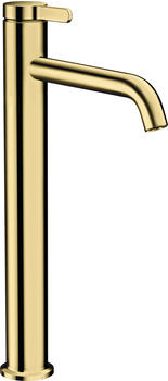 Axor One 260 Einhebel-Waschtischmischer mit Hebelgriff polished brass (48002930)