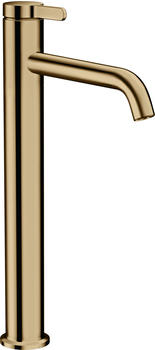 Axor One 260 Einhebel-Waschtischmischer mit Hebelgriff polished bronze (48002130)