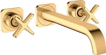 Axor Citterio E 3-Loch-Waschtischarmatur Unterputz polished brass (36107930)