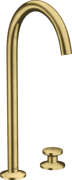Axor One Select 260 2-Loch Waschtischmischer brushed brass (48060950)